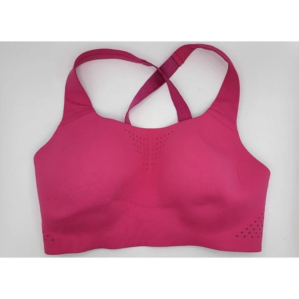 Victoria’s Secret Seamless Sports Bra – Pink – Size 34D / D75 - Picture 3 of 6